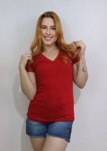 Blusa Básica Manga Curta - Ela Linda - Imagem 12