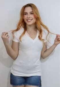 Blusa Básica Manga Curta - Ela Linda - Imagem 11