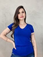 Blusa Básica Manga Curta - Ela Linda - Imagem 5