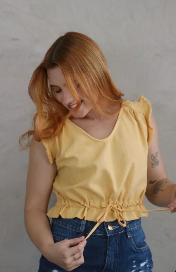 BLUSA COM AMARRAÇÃO - Imagem 2
