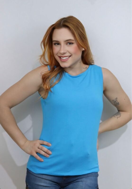 REGATA BÁSICA GOLA CANOA - M ao GG - Imagem 3