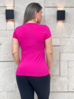 Blusa Básica Manga Curta - Ela Linda - Imagem 16