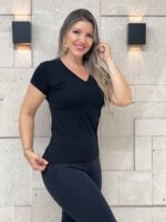 Blusa Básica Manga Curta - Ela Linda - Imagem 14