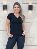 Blusa Básica Manga Curta - Ela Linda - Imagem 13